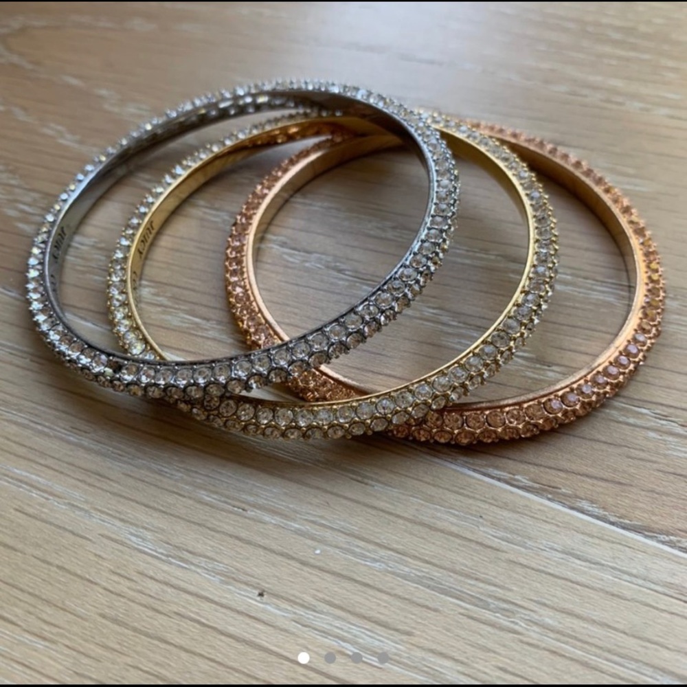 JUICY COUTURE DIAMOND BANGLE BRACELETS
RETAIL $220